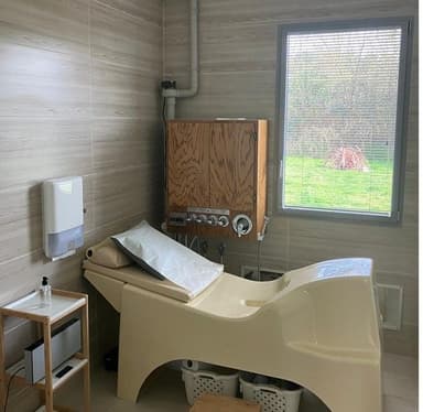 Salle d'irrigation (ou hydrolavage) du côlon